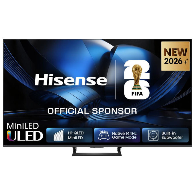 Hisense 85U79SE TV 4K Ultra HD Smart TV ULED 85'' 144 Hz Wi-Fi HDR10+ Dolby Vision colore Nero