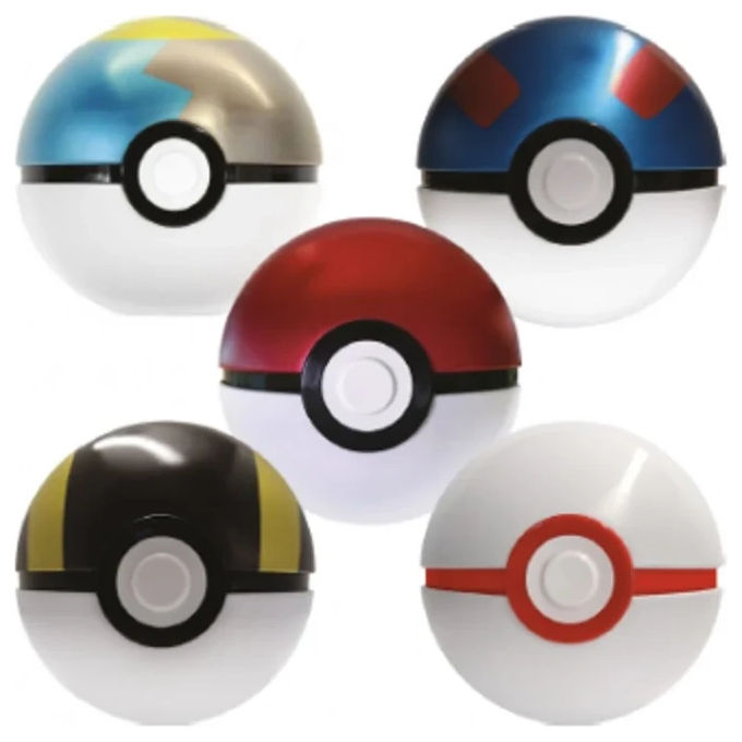 Pokémon Pkm-pokeball-tin Poké Ball Tin Reprint 2026 Gioco di Carte Collezionabili con 3 Buste e Adesivi colore Assortito