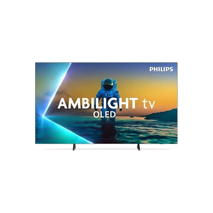 Philips 77OLED820-12 Smart TV OLED 77'' UHD 4K Ambilight con processore P5 AI Perfect Picture Ultra HD Google TV Dolby Vision e Atmos Sound
