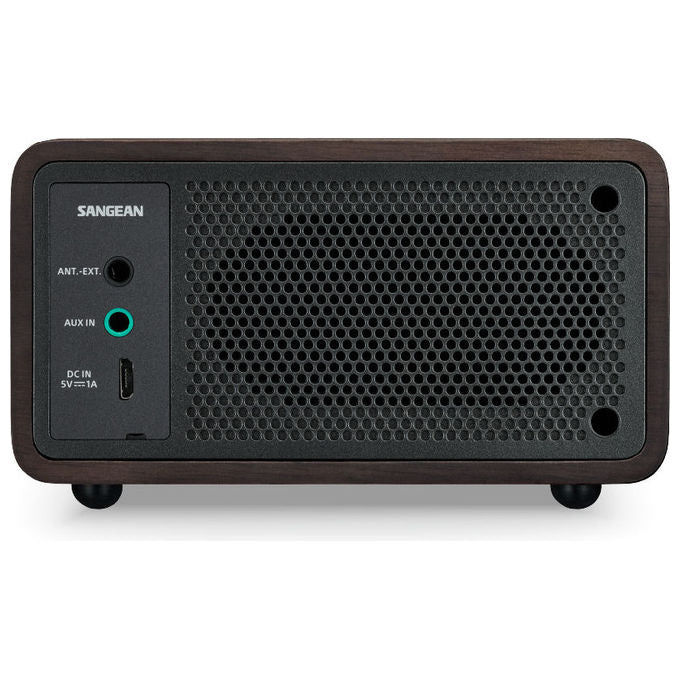 Sangean A500421 DDR-7 Radio da tavolo DAB+ FM Bluetooth OLED 8 W batteria 2600 mAh colore Legno