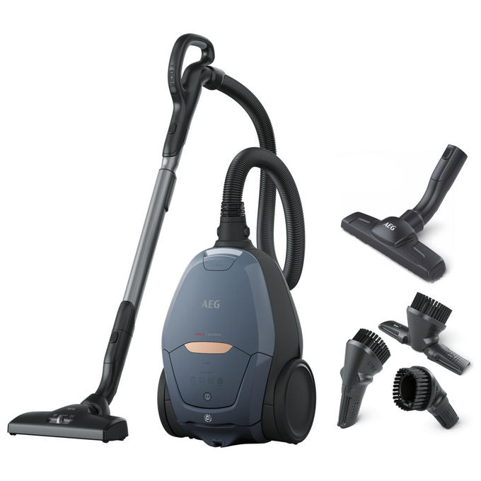 AEG 900 258 510 VX82-1-5DB Aspirapolvere A cilindro HEPA 3,5 L 600 W 57 dB colore Blu