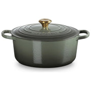 Le Creuset 21177261734441 Signature Casseruola rotonda 26 cm 5,76 Kg Materiale Ghisa smaltata colore Thyme