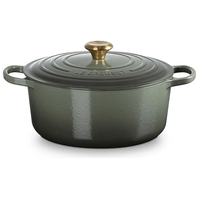 Le Creuset 21177261734441 Signature Casseruola rotonda 26 cm 5,76 Kg Materiale Ghisa smaltata colore Thyme