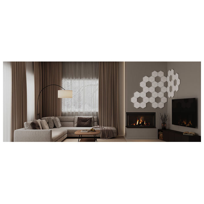 Govee H606AC81 Lampada a parete intelligente Wi-Fi Bluetooth 72 W colore Grigio