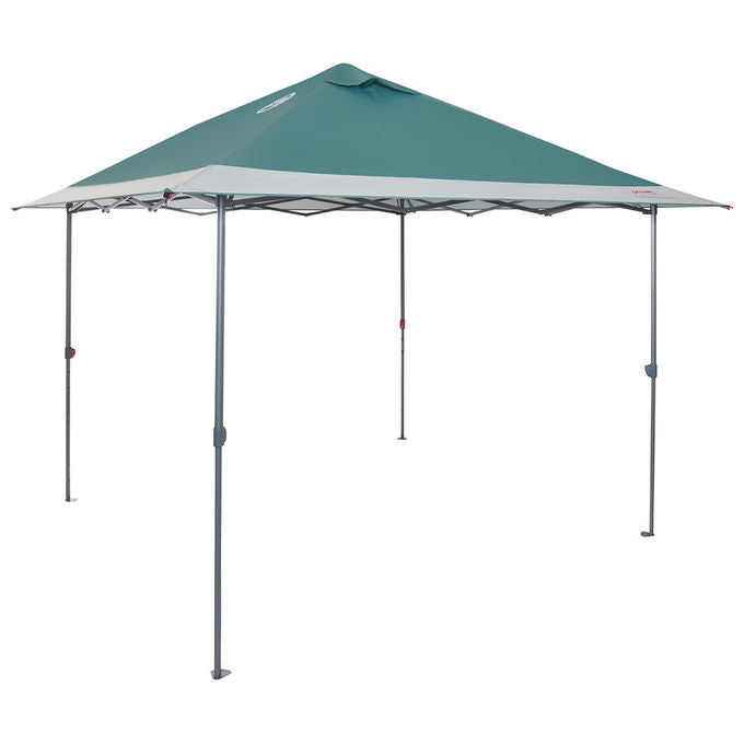 Coleman 2226576 FastPitch OnePush Shelter M Tenda 3x3 m Montaggio Rapido 2 Minuti Resistenza Vento 60 km-h Protezione UV Guard colore Turchese-Grigio