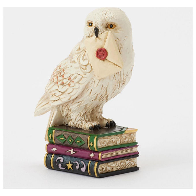 Enesco 6016703 Harry Potter by Jim Shore Statuetta in miniatura con gufo e lettera colore Multicolore