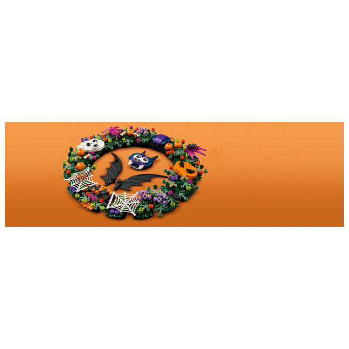 Lego 40825 Ghirlanda di Halloween con Pipistrelli Zucche Fantasmi e Ragnatele 617 pezzi colore Multicolore