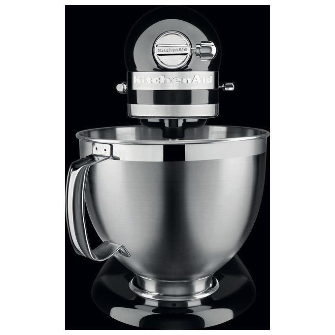 KitchenAid 5KSM185PS Artisan Robot da Cucina 4,8 L 300 W 10 Velocita' Acciaio Inox colore Nero