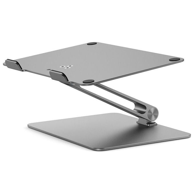 Alogic AALNBS-SGR Supporto Laptop Regolabile in Alluminio 1,25 Kg colore Grigio