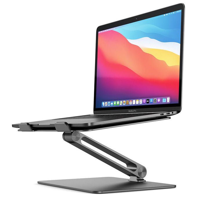 Alogic AALNBS-SGR Supporto Laptop Regolabile in Alluminio 1,25 Kg colore Grigio