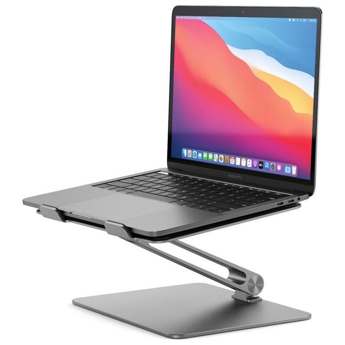Alogic AALNBS-SGR Supporto Laptop Regolabile in Alluminio 1,25 Kg colore Grigio
