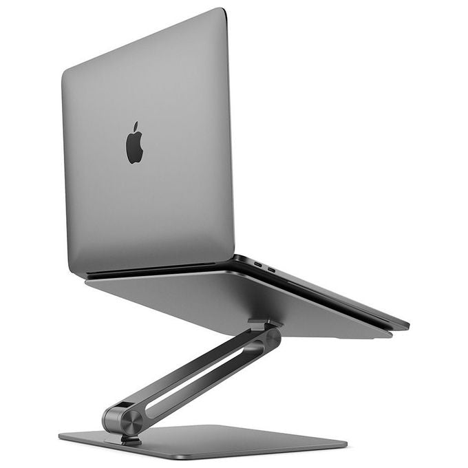 Alogic AALNBS-SGR Supporto Laptop Regolabile in Alluminio 1,25 Kg colore Grigio