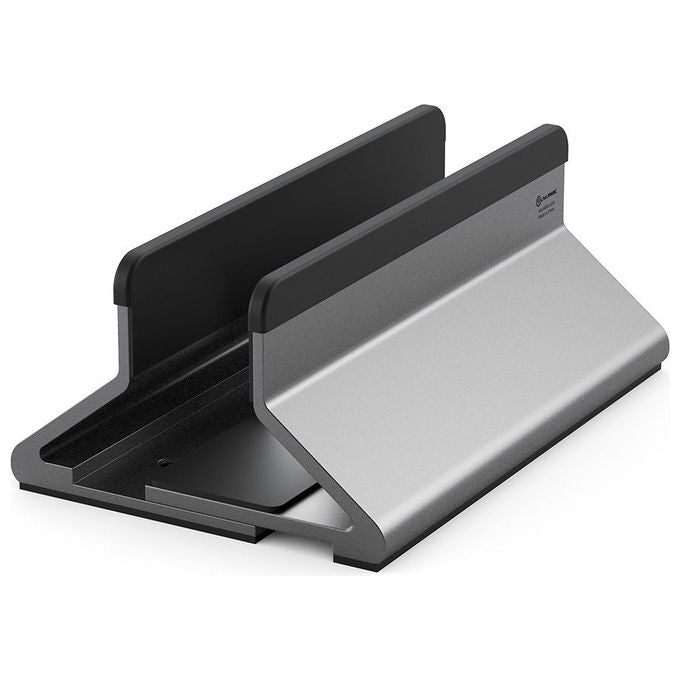 Alogic AALNBSS-SGR Bolt Supporto per Laptop in Alluminio con Morsetti Regolabili e Base Antiscivolo in Silicone colore Grigio