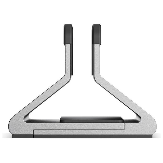 Alogic AALNBSS-SGR Bolt Supporto per Laptop in Alluminio con Morsetti Regolabili e Base Antiscivolo in Silicone colore Grigio