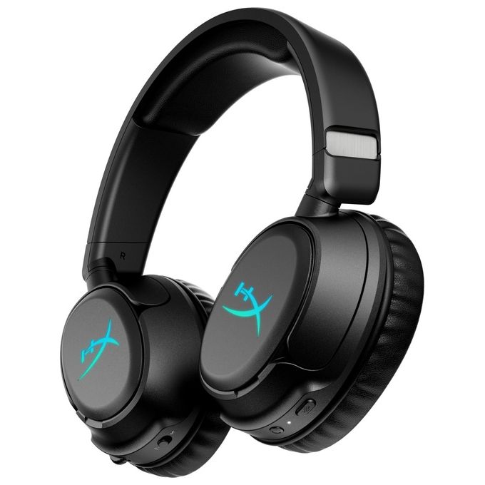 HyperX B5VC4AA Cloud Flight 2 Cuffie da gaming wireless 2.4 GHz Bluetooth 5.3 autonomia fino a 100 ore driver 50 mm microfono rimovibile colore Nero