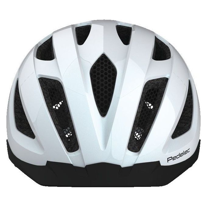 Abus Casco Bicicletta Urban Pedelec 1.1 Pearl White taglia M