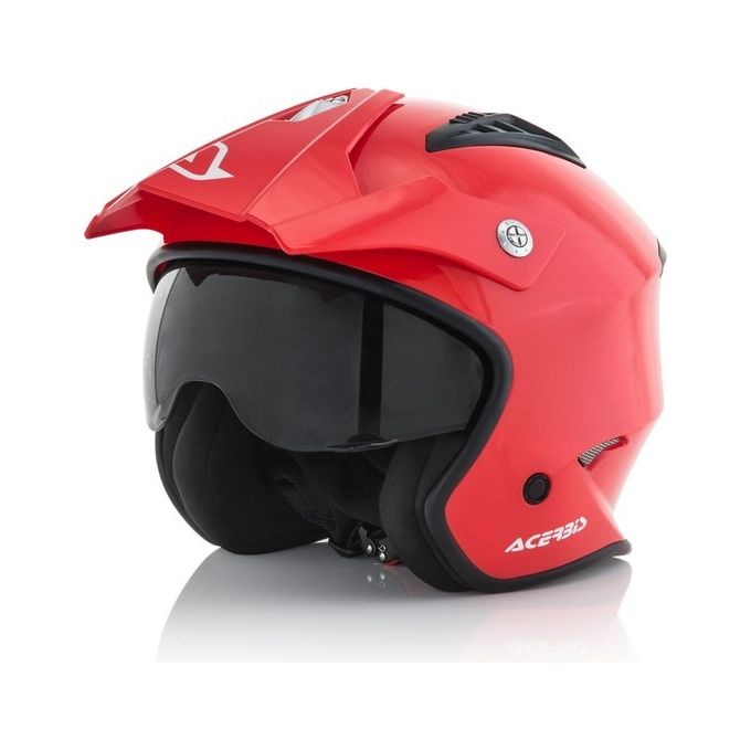 Acerbis Casco Jet Aria Rosso XS