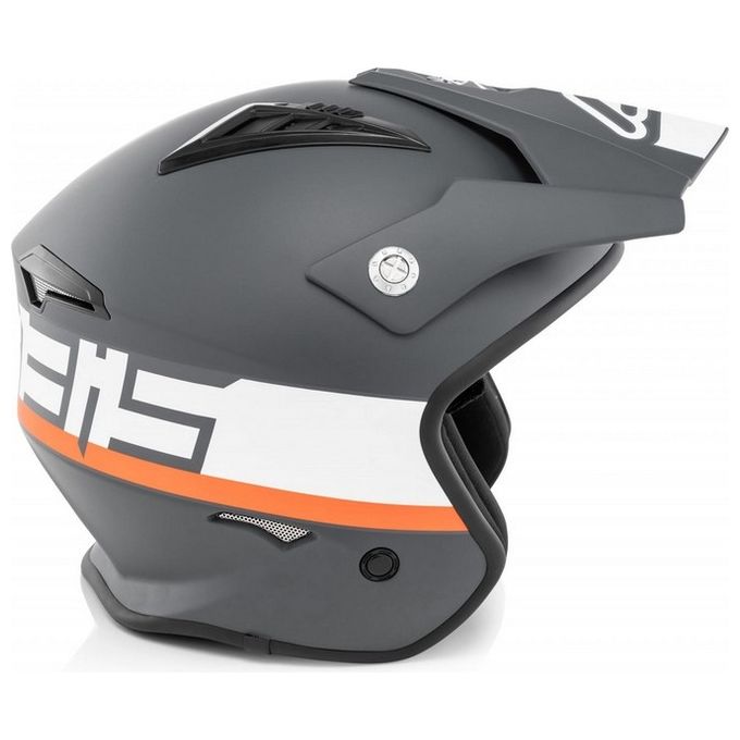 Acerbis Casco Jet Aria Grigio-Bianco taglia M