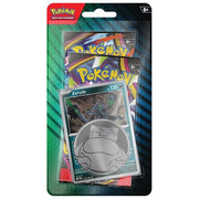 Pokémon 10-10412-106 Blister 2 Buste di Espansione con Carta Olografica Zarude e Moneta Colore Multicolore