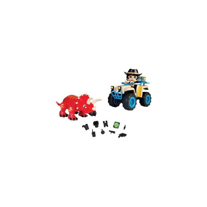 Famosa Playset Action Heroes Dino Adventure Quad
