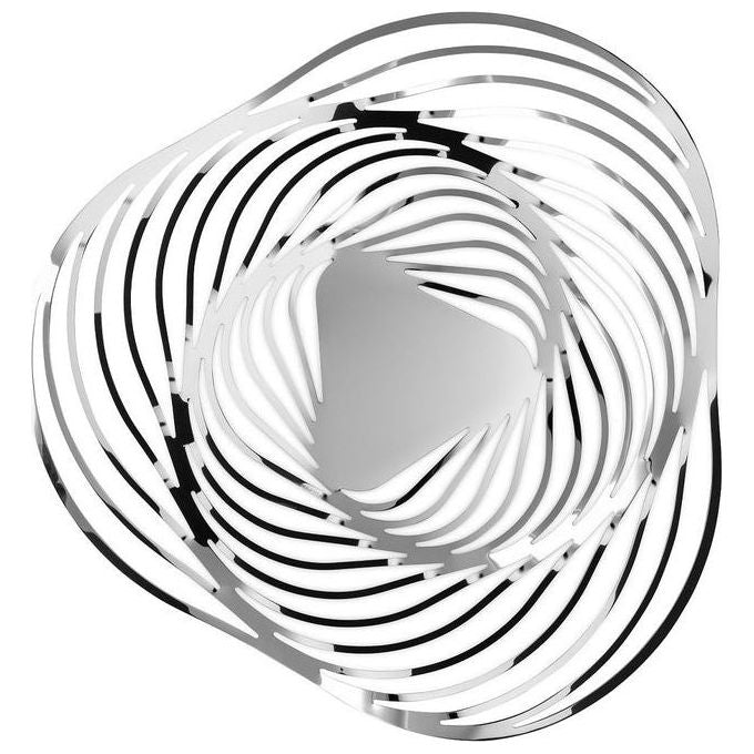 Alessi ACO01 Trinity Centrotavola in Acciaio Inossidabile 18-10 Diametro 43 cm Altezza 10 cm colore Acciaio inox
