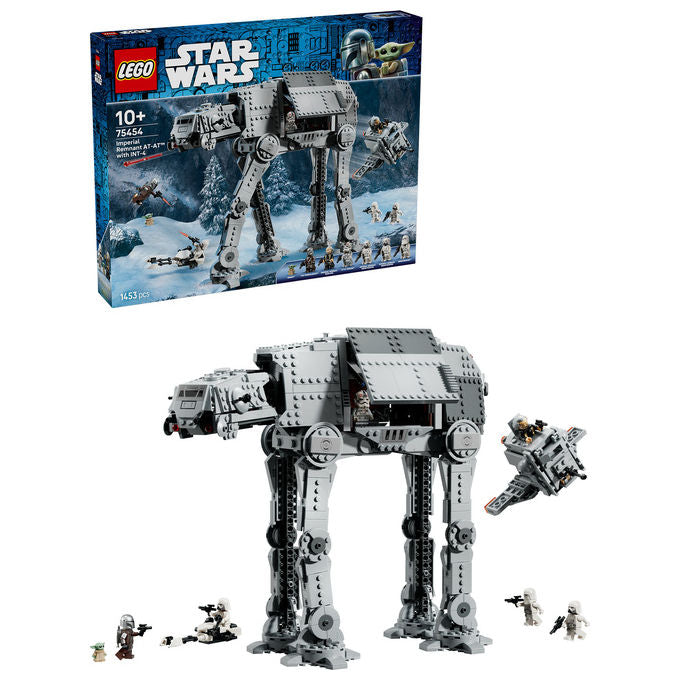 Lego 75454 AT-AT Imperial Remnant con INT-4 Kit con Navetta Speeder Bike 6 Minifigure e 1 Figura 1453 pezzi colore Multicolore