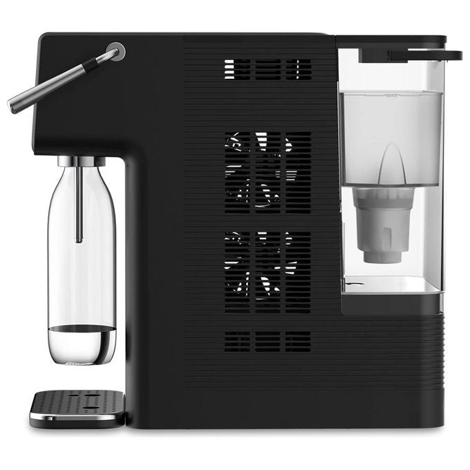 Philips ADD5962BK Stazione dell'acqua 4-in-1 Acqua calda fredda e frizzante Filtro Micro X-Clean compatibile con filtri BRITA colore Nero