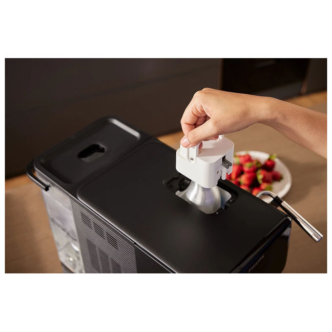 Philips ADD5962BK Stazione dell'acqua 4-in-1 Acqua calda fredda e frizzante Filtro Micro X-Clean compatibile con filtri BRITA colore Nero