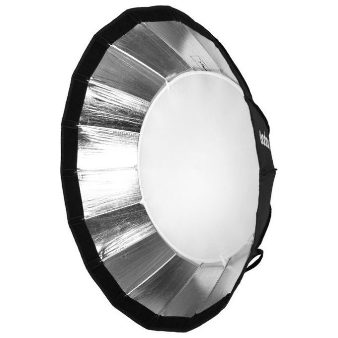 Godox ADS85 AD-S85S Softbox Parabolico Ottagonale 85 cm con Attacco Godox e Griglia Inclusa colore Nero Bianco