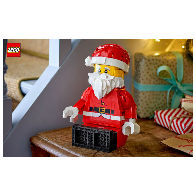 Lego 40820 Grande Minifigure di Babbo Natale Set da Costruzione 761 pezzi 27 cm colore Multicolore