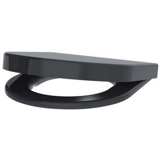 Alice Ceramica Elsa Sedile Wc Termoindurente Soft Nero Matt