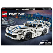 Lego 42234 Technic Auto Sportiva Dodge Viper GTS-R con Motore V10 Sterzo e Differenziale 805 pezzi colore Multicolore
