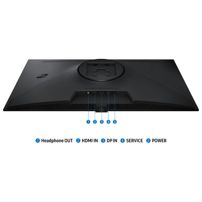 Samsung LS32HG732SUXEN G73SH Monitor Gaming OLED 4K UHD 3840x2160 330 Hz 0,03 ms colore Nero