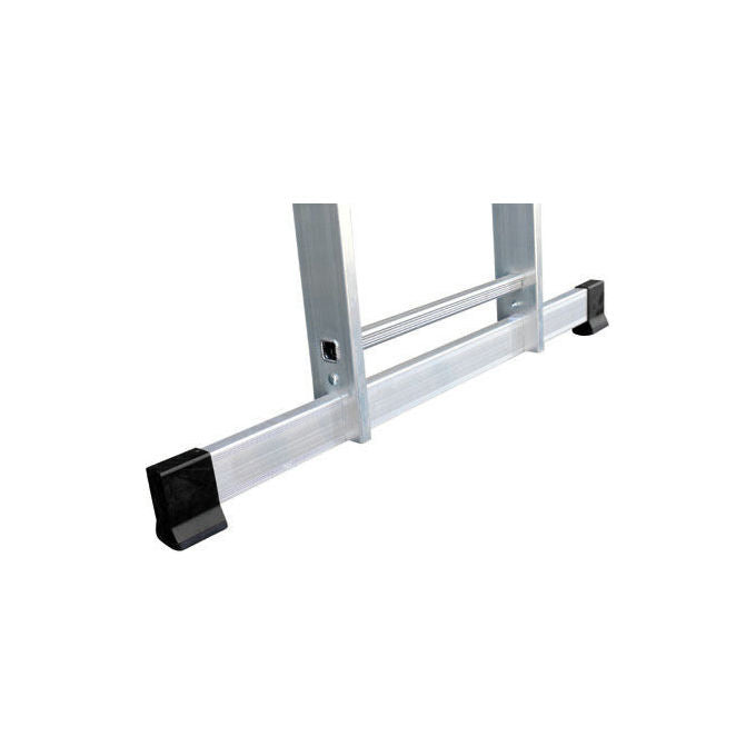 GIERRE AL315 Modula Scala pieghevole 18 gradini in alluminio portata 150 Kg altezza max 5,16 m colore Alluminio
