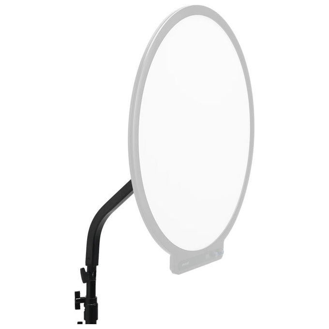 Amaran VERGE-STAND-ADAPTER Black Adattatore per Asta con Attacco Baby Pin da 5-8 Pollici Compatibile con Amaran Verge e Verge Max Orientamento Orizzontale o Verticale Angolo Pan-Tilt 180° Materiale Alluminio colore Nero