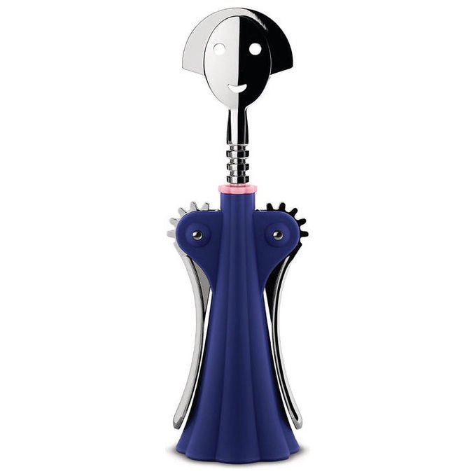 Alessi AM01 DAZ Anna G Cavatappi ad ala Blu Acciaio inox colore Blu