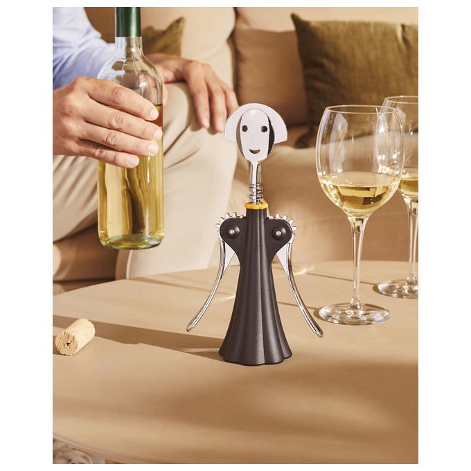 Alessi AM01 DAZ Anna G Cavatappi ad ala Blu Acciaio inox colore Blu