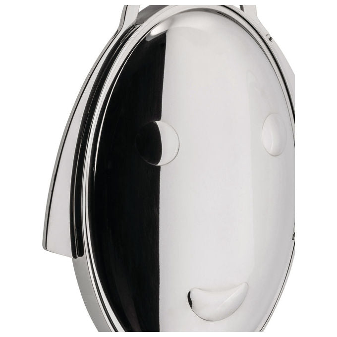 Alessi AM37 Alzata Pieghevole Anna Gong in Acciaio Inox 18-10 Altezza 27 cm Lunghezza 44 cm Larghezza 20 cm colore Acciaio