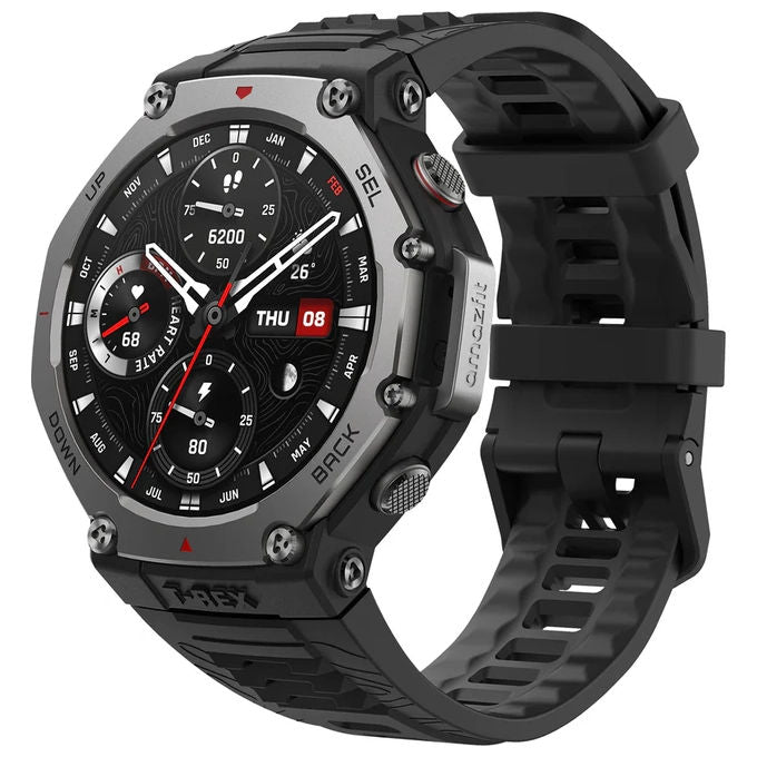 Amazfit T-Rex 3 1.5'' GPS Sport Salute Notifiche Resistente e Impermeabile 10 ATM Onyx Black