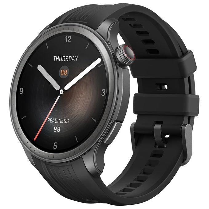 Amazfit Balance 1.5'' Amoled GPS Sport Salute Chiamate Notifiche Silicon Midnight