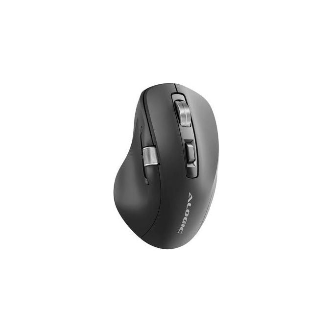 Alogic AMBT7KBK Apex Mouse Wireless e Bluetooth 7 tasti programmabili 6400 DPI USB Type-C ricaricabile colore Nero
