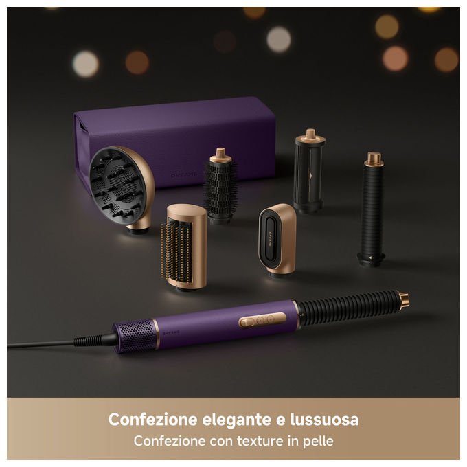 Dreame AMF18A AirStyle Pro 2 Styler per capelli 7 in 1 1300 W 7 accessori design magnetico colore Viola