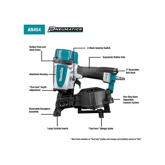 Makita An454 Chiodatrice Pneumatica 45 Mm
