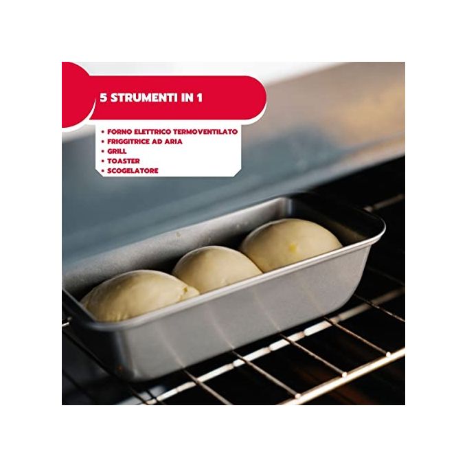 Ardes AR1KP12000 FRIGGISANA XXL Forno Ibrido e Friggitrice ad Aria 1500W XXL 12 Litri