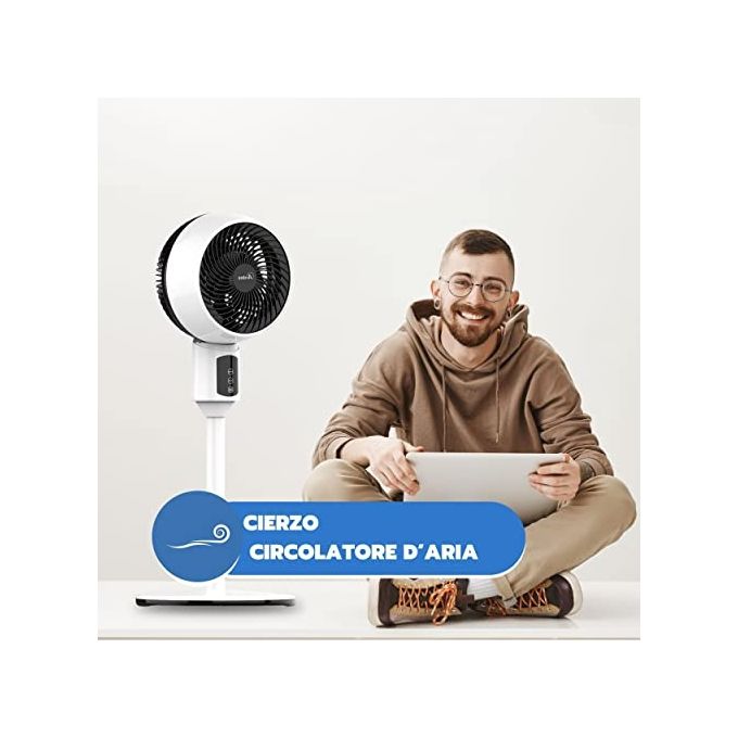 Ardes ventilatore a piantana potente silenzioso 3 pale 17 cm per rinfrescare gli ambienti con efficienza e ridotto rumore