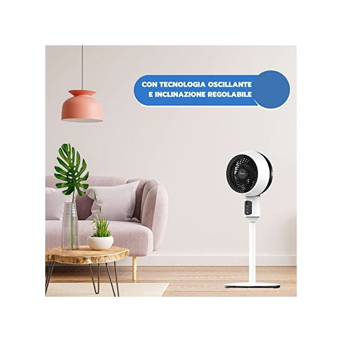 Ardes ventilatore a piantana potente silenzioso 3 pale 17 cm per rinfrescare gli ambienti con efficienza e ridotto rumore