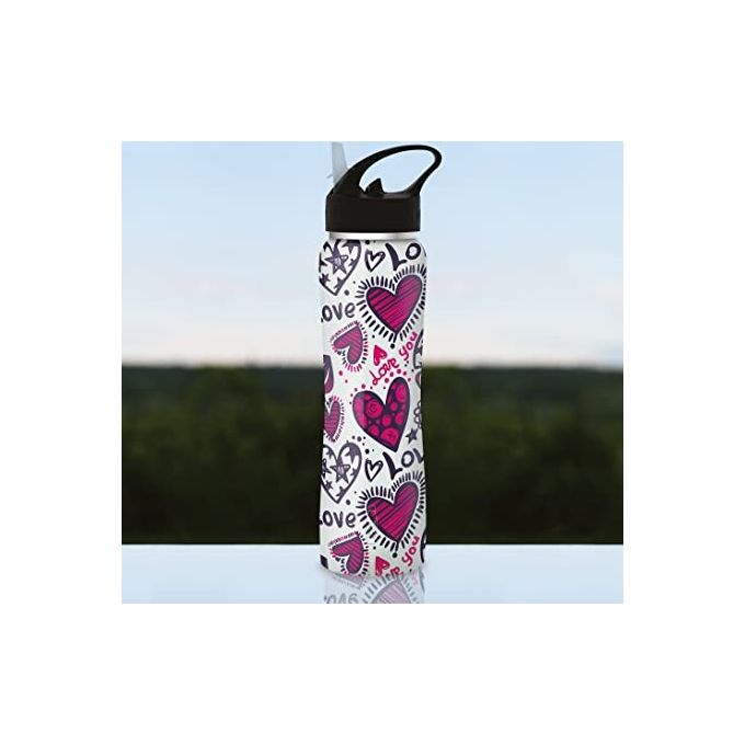 The Steel Bottle TSBMW44LOV Bottiglia Termica in Acciaio Inox 500ml MW Love