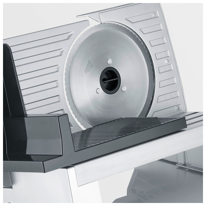 Severin AS3917 Allesschneider Elettrica con Lama in Acciaio Inossidabile Solingen Spessore Regolabile fino a 2,3 cm 150 W Rumorosita' 68 dB colore Grigio
