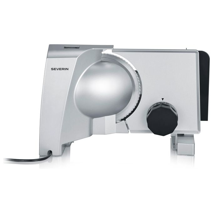 Severin AS3917 Allesschneider Elettrica con Lama in Acciaio Inossidabile Solingen Spessore Regolabile fino a 2,3 cm 150 W Rumorosita' 68 dB colore Grigio