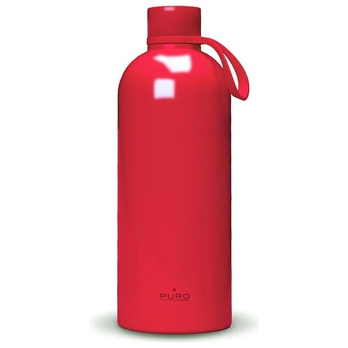 Puro Double Wal Thermos 500ml Acciaio Rosso